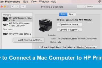 Connect a Mac Computer to HP Printer