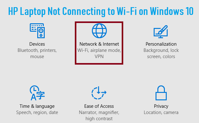 HP Laptop Not Connecting to Wi-Fi on Windows 10