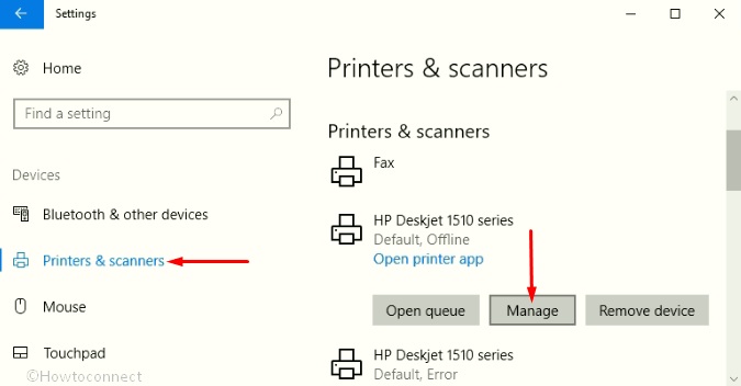 Find HP Printer MAC Address