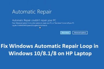 Fix Windows Automatic Repair Loop