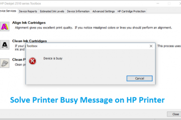 Solve Printer Busy Message on HP Printer