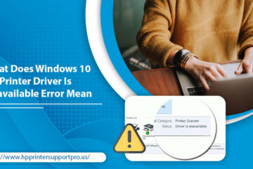 HP Printer Driver is Unavailable