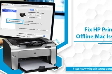 HP printer offline Mac